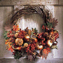 Collections Etc.: Harvest Twig Wreath