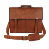 Buy.com DBA Rakuten.com Shopping: Leather Vintage Rustic Crossbody Messenger Courier Satchel Bag Gift Men Women - Business Work Briefcase Carry Laptop Computer Book Handmade Rugged & Distressed - Everyday Office College School 16 Inch