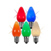 Wal-Mart.com USA, LLC: Wintergreen Lighting Twinkle Smooth LED Christmas Light Bulb (Set of 25)