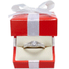 Macy's: X3 Diamond Engagement Ring in 18k White Gold (1 ct. t.w.)