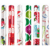 Wal-Mart.com USA, LLC: JAM Paper Christmas Gift Wrapping Paper Set, Assorted Rolls of Holiday Wrapping Paper, 6 Pack