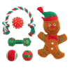 PetSmart: Top Paw Holiday Gingerbread Dog Toys - 6 Pack