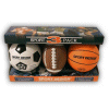 Wal-Mart.com USA, LLC: Sport Design Mini Ball Set - Soccer, Football, and Basketball