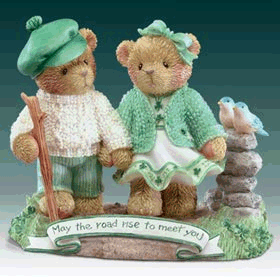 Collectibles Today: Cherished Teddies May The Road Rise To Meet You Figurine