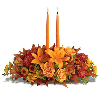 Teleflora: Family Gathering Centerpiece Mixed Bouquets Same Day Flower Delivery, Multi-Colored