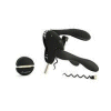 Wal-Mart.com USA, LLC: Rabbit Original Lever Corkscrew with Foil Cutter & Extra Spiral, Velvet Black