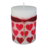 Kohls Department Stores Inc: Celebrate Valentine's Day Together Love To Love You 3" x 4" Pillar Candle, Multicolor